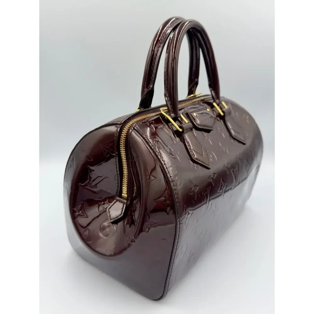 Louis Vuitton Monogram Vernis Montana Handbag Amarante Purple 2013 Pristine